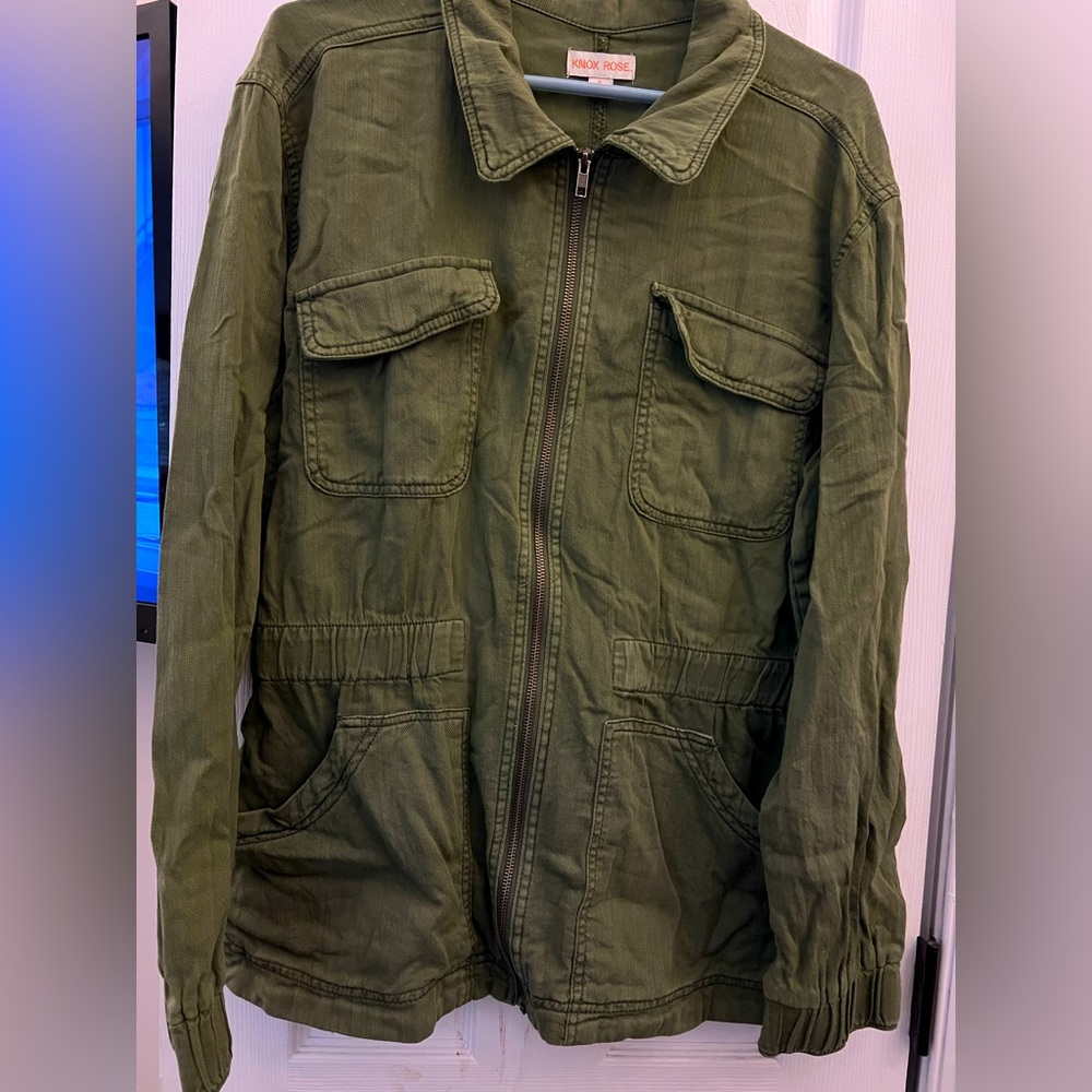 KNOX ROSE - Green Jacket - Size XL